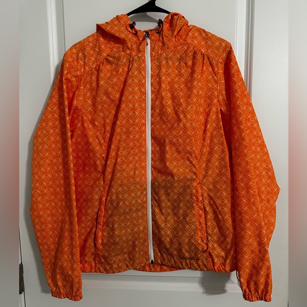 New Condition.  Eddie Bauer Size Large Rain Coat